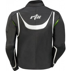 RTX Ninja Green Biker Leather Jacket