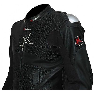 RTX Panther Black Original Sports Biker Motorcycle One Piece Race Leathers Suit RTX Panther Black Original Sports Biker Motorcycle One Piece Race Leathers Suit
