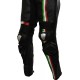 RTX Panther Italia Black Leather Race Leather 1 Piece Suit