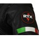 RTX Panther Italia Black Leather Race Leather 1 Piece Suit
