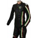 RTX Panther Italia Black Leather Race Leather 1 Piece Suit