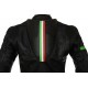 RTX Panther Italia Black Leather Race Leather 1 Piece Suit