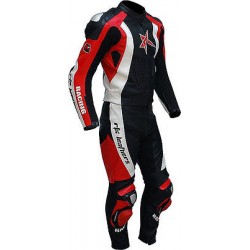 RTX Pro Evolution Sports Biker Motorcycle 2 Piece Leather Jacket Suit - 6 Colours
