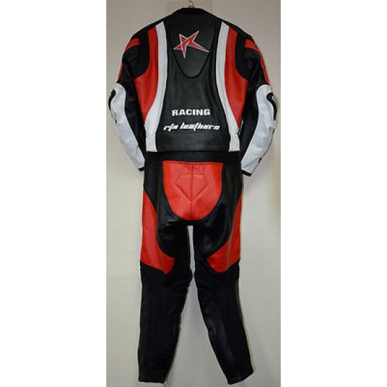 RTX Pro Evolution Sports Biker Motorcycle 2 Piece Leather Jacket Suit - 6 Colours