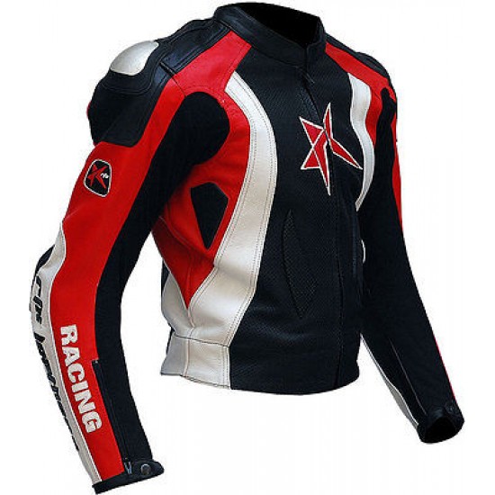 RTX Pro Evolution Sports Biker Motorcycle 2 Piece Leather Jacket Suit - 6 Colours