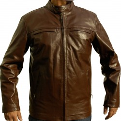 Ranger Brown Casual Leather Jacket Ranger Brown Casual Leather Jacket
