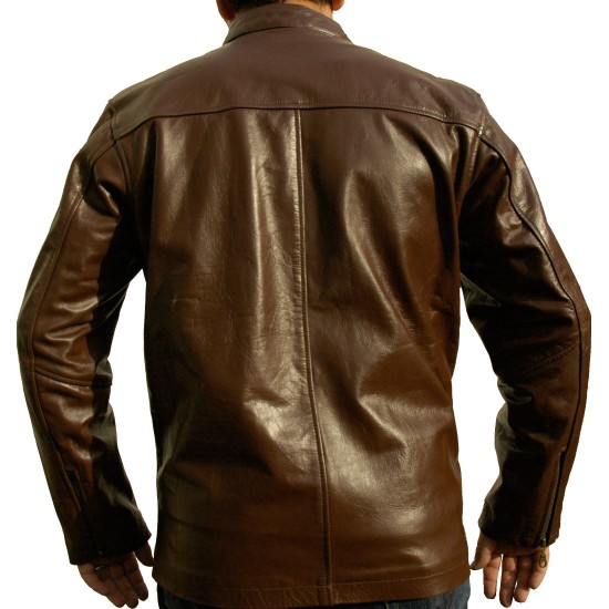 Ranger Brown Casual Leather Jacket Ranger Brown Casual Leather Jacket
