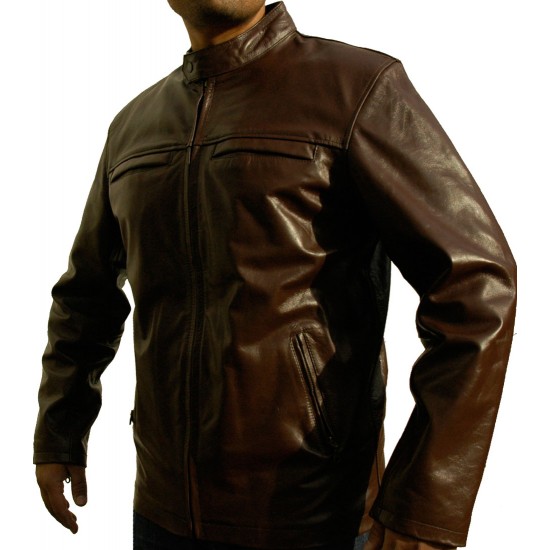 Ranger Brown Casual Leather Jacket Ranger Brown Casual Leather Jacket