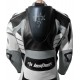 Raptor Grey Motorcycle Leather Suit