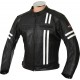 RTX Retro Black Buffalo Leather Jacket