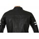RTX Retro Black Buffalo Leather Jacket