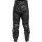 Retro Classic Black Motorcycle Trouser