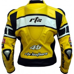 RTX Rossi WGP Replica Leather Biker Jacket RTX Rossi WGP Replica Leather Biker Jacket