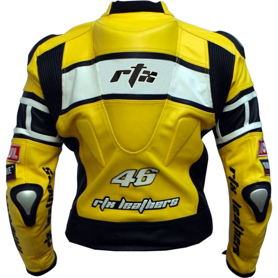 RTX Rossi WGP Replica Leather Biker Jacket
