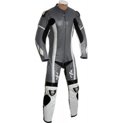 RTX Speedblock Grey Biker Leathers