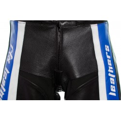 RTX Titan Blue Motorcycle Leather Trouser Pant