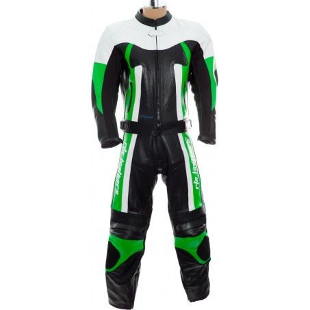 RTX Titan Green Motorcycle Leather Two Piece Suit RTX Titan Green Motorcycle Leather Two Piece Suit