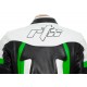 RTX Titan Green Motorcycle Leather Jacket