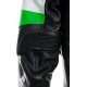 RTX Titan Green Motorcycle Leather Jacket