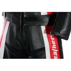 RTX Titan Red Motorcycle Leather Two Piece Suit RTX Titan Red Motorcycle Leather Two Piece Suit