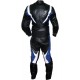 RTX Transformer Blue Leather Motorcycle Suit