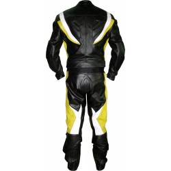 RTX Transformer Yellow Leather Motorcycle Suit