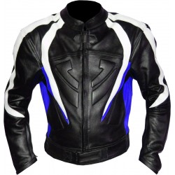 RTX Transformers Blue Pro Biker Motorcycle Jacket RTX Transformers Blue Pro Biker Motorcycle Jacket