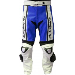 RTX X1 Supersport Touring Blue Leather Trouser Pant