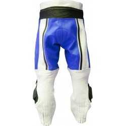 RTX X1 Supersport Touring Blue Leather Trouser Pant