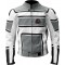 RTX X1 Supersport Touring Grey Leather Biker Jacket