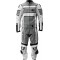 RTX X1 Supersport Touring Grey Leather Biker Suit