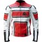 RTX X1 Supersport Touring Red Leather Biker Jacket