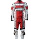 RTX X1 Supersport Touring Red Leather Biker Suit