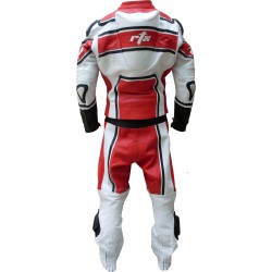 RTX X1 Supersport Touring Red Leather Biker Suit