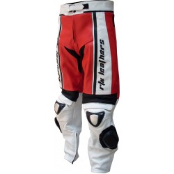 RTX X1 Supersport Touring Red Leather Trouser Pant