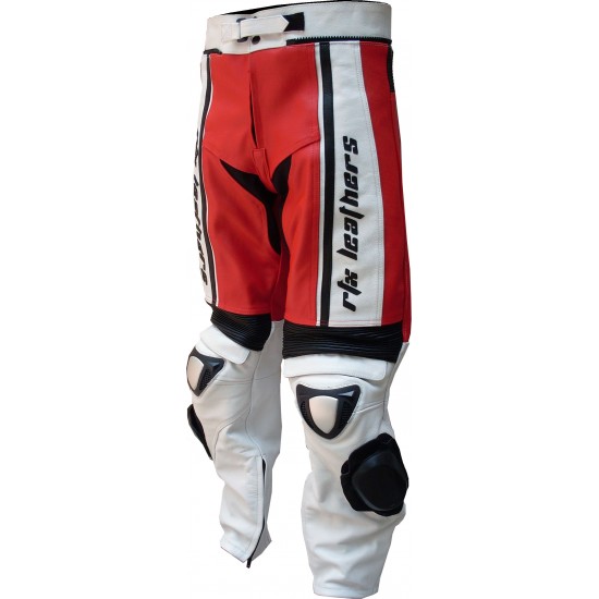 RTX X1 Supersport Touring Red Leather Trouser Pant RTX X1 Supersport Touring Red Leather Trouser Pant