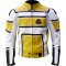 RTX X1 Supersport Touring Yellow Leather Biker Jacket