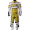 RTX X1 Supersport Touring Yellow Leather Biker Suit