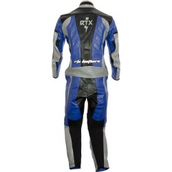 RTX Xtreme Blue One Piece Leather Suit