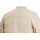 Steve McQueen Heuer Grand Prix Quilted Cream Leather Jacket