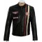 Steve McQueen Gulf Heuer Black Leather Jacket