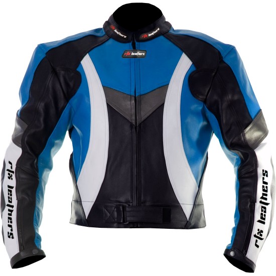 RTX Violator GSXR Blue Biker Leather