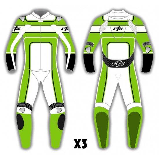 RTX WGP Leather Biker Suit - 8 Colours